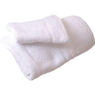 Bath Towel, White. 700(w) x 1300(d)mm. Pack quantity: 3.