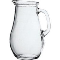 Bistro Glass Jug, 1.8 litre. 3.2 pint. Box quantity 6.