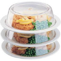 Polycarbonate Plate Ring, 8.5" diameter. (Supplied singly. Plate cover supplied separately)