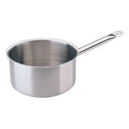 Vogue Stainless Steel Saucepan, 1.5 litres.160mm (6.5"). Lid sold separately