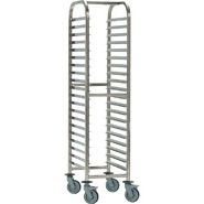 Bourgeat Full Gastronorm Racking Trolley 15 Shelves