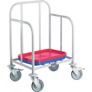 Tray Stacking Trolley, Holds up to 100 trays (not supplied).