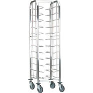 Bourgeat Self Clearing Trolley - Single, 12 tray capacity (trays not supplied).