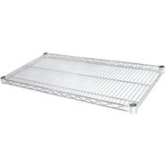 FED Wire Shelves, 1220(w) x 457(d)mm. Box quantity 4. Shelf clips included.