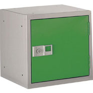 Cube Locker, Green door. 305 x 305 x 305mm.