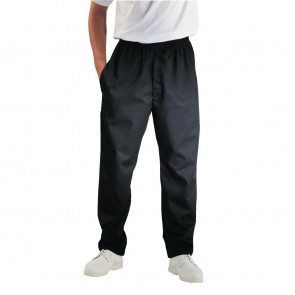 Chef Works Unisex Easyfit Chefs Trousers Black S