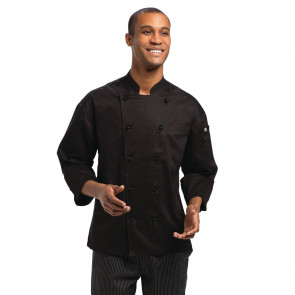 Chef Works Monaco Executive Chefs Jacket Black 48