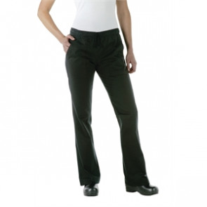 Chef Works Ladies Executive Chef Trousers Black M