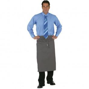 Uniform Works Regular Bistro Apron Charcoal