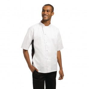 Nevada White Chefs Jacket Size M