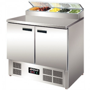 Apollo Refrigerated Pizza & Salad Prep Counter