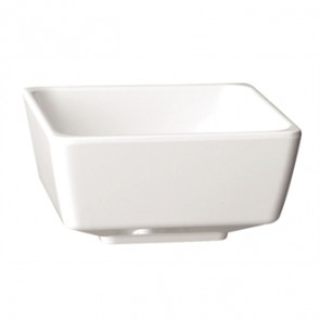 APS Float White Square Bowl 2"