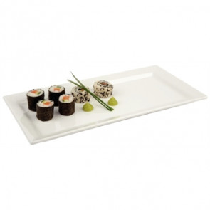 APS Pure Melamine Rectangular Tray 14"