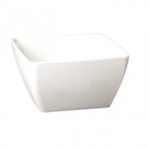 APS Pure Melamine White Square Bowl