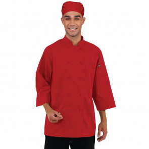 Colour By Chef Works Unisex Jacket Red L