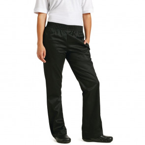 Chef Works Womens Basic Baggy Chefs Trousers Black M