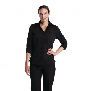 Uniform Works Womens Stretch Shirt Black 2XL