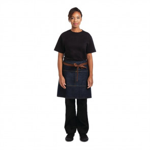 Chef Works Urban Memphis Half Bistro Apron Indigo