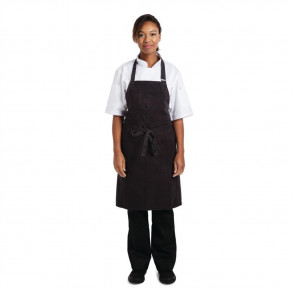 Chef Works Urban Rockford Canvas Bib Apron Steel Grey