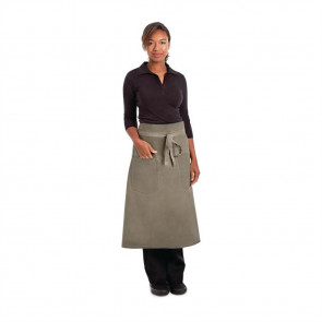 Chef Works Urban Dorset Antique Bistro Apron Earth Brown