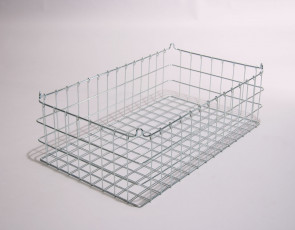 30x18x9 (50x50) 304 Stainless Steel Stacking Wire Tray