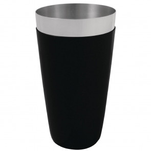 Olympia Boston Shaker Tin PVC Grip Black