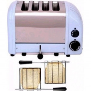 Dualit 2 x 2 Combi Vario 4 Slice Toaster Glacier Blue 42227