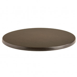 Werzalit Round Table Top Wenge 600mm