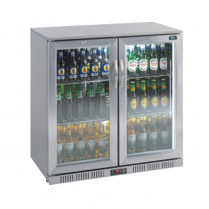 Lec Double Door Back Bar Cooler