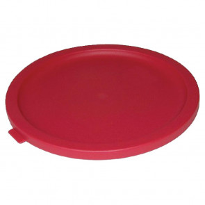 Vogue Round Lid For 2 to 4Ltr Containers Red