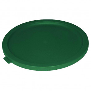 Vogue Round Lid For 6 to 7.5Ltr Containers Green