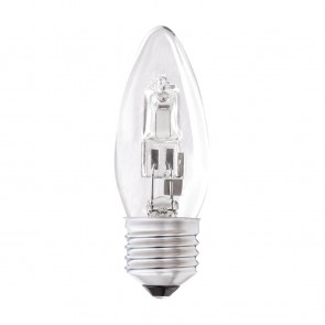 Status Halogen Energy Saving Candle Bulb 28watt