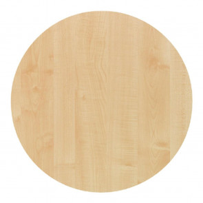 Werzalit Round Table Top Maple 600mm