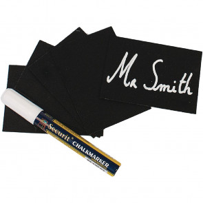 Securit Mini Chalkboard Tag Kit A8