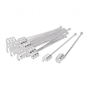 Beaumont Clear Swirl Cocktail Stirrers