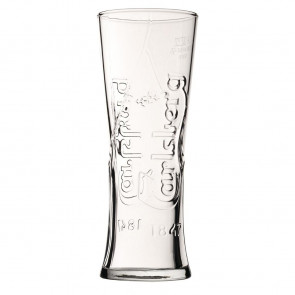 Utopia Carlsberg Nucleated Half Pint Glass CE Marked