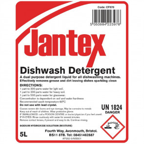 Jantex Dishwasher Detergent 2 x 5Ltr