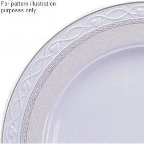 Churchill Chateau Damask Oval Plates 355mm