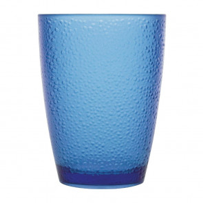 Kristallon Polycarbonate Tumbler Pebbled Blue 275ml