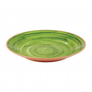 APS La Vida Melamine Plate Round Green 320mm