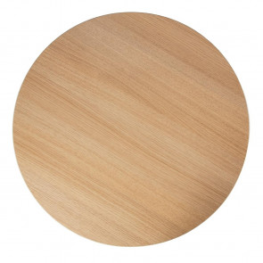 Durolight 600mm Round Table Top Ferrara Oak