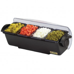 San Jamar Condiment Dispenser 4 Tray