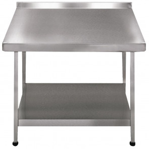 Franke Sissons Stainless Steel Wall Table with Upstand 1500x600mm