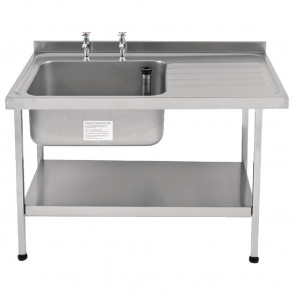 Franke Sissons Stainless Steel Sink Left Hand Bowl 1200x650mm