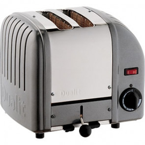 Dualit 2 Slice Vario Toaster Metallic Charcoal