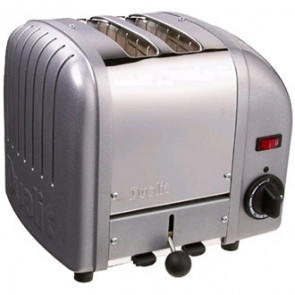 Dualit 2 Slice Vario Toaster Metallic Silver