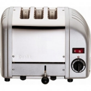 Dualit 3 Slice Vario Toaster Metallic Silver