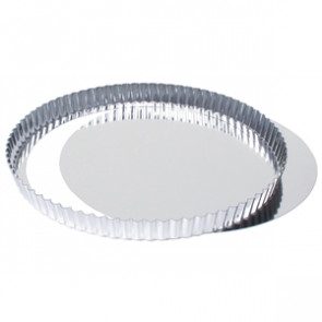 Fluted Quiche Tin With Removable Base 24cm