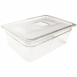 Rubbermaid Polycarbonate 1/1 Gastronorm Container 100mm Clear