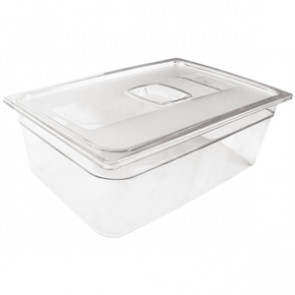 Rubbermaid Polycarbonate 1/1 Gastronorm Container 150mm Clear